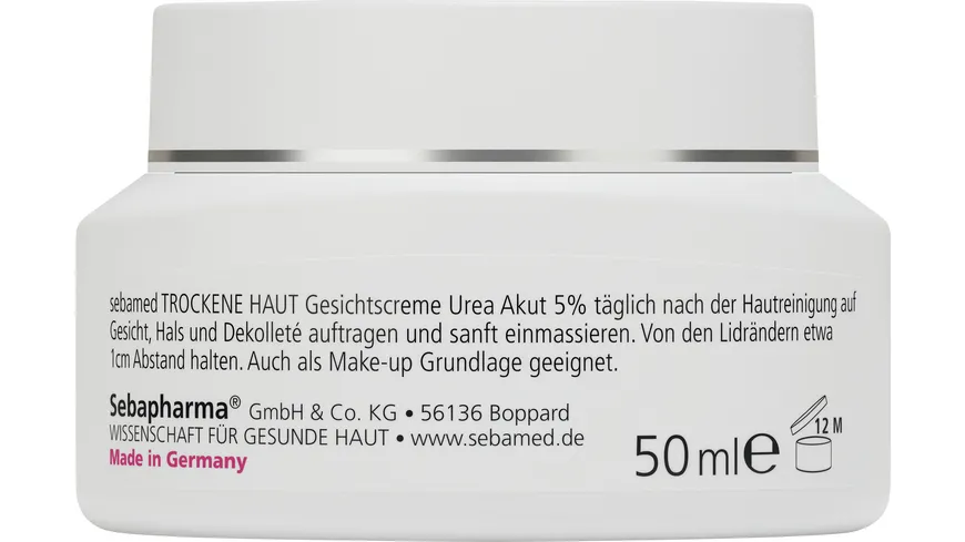 Sebamed Trockene Haut Urea 5% Gesichtscreme 50 ml
