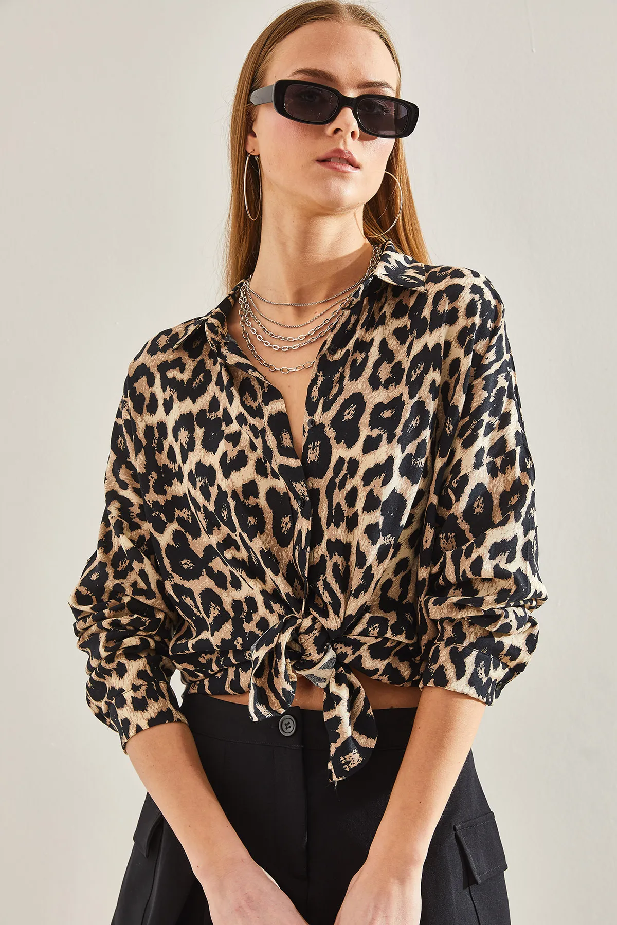Bianco Lucci  Hemd - Schwarz - Regular Fit