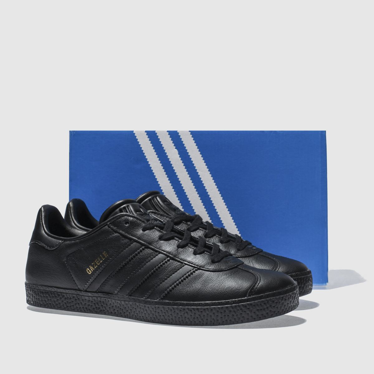 adidas fekete gazelle ifjúsági cipők