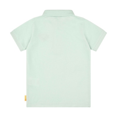 Poloshirt kurzarm, hellgrün für Jungs