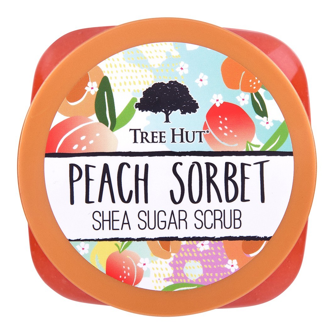 Shea Sugar Scrub Peach Sorbet