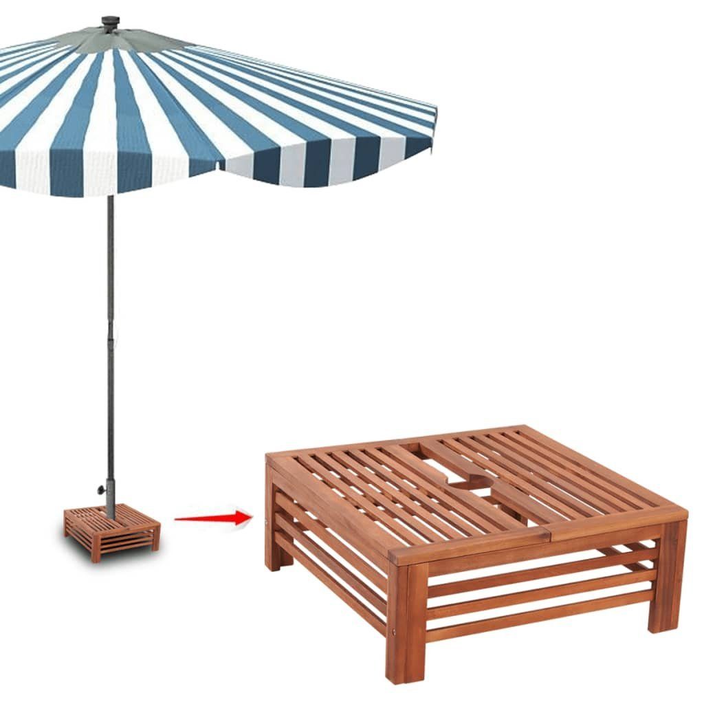 vidaXL Schirmhalter Sonnenschirmständer-Verkleidung aus Holz