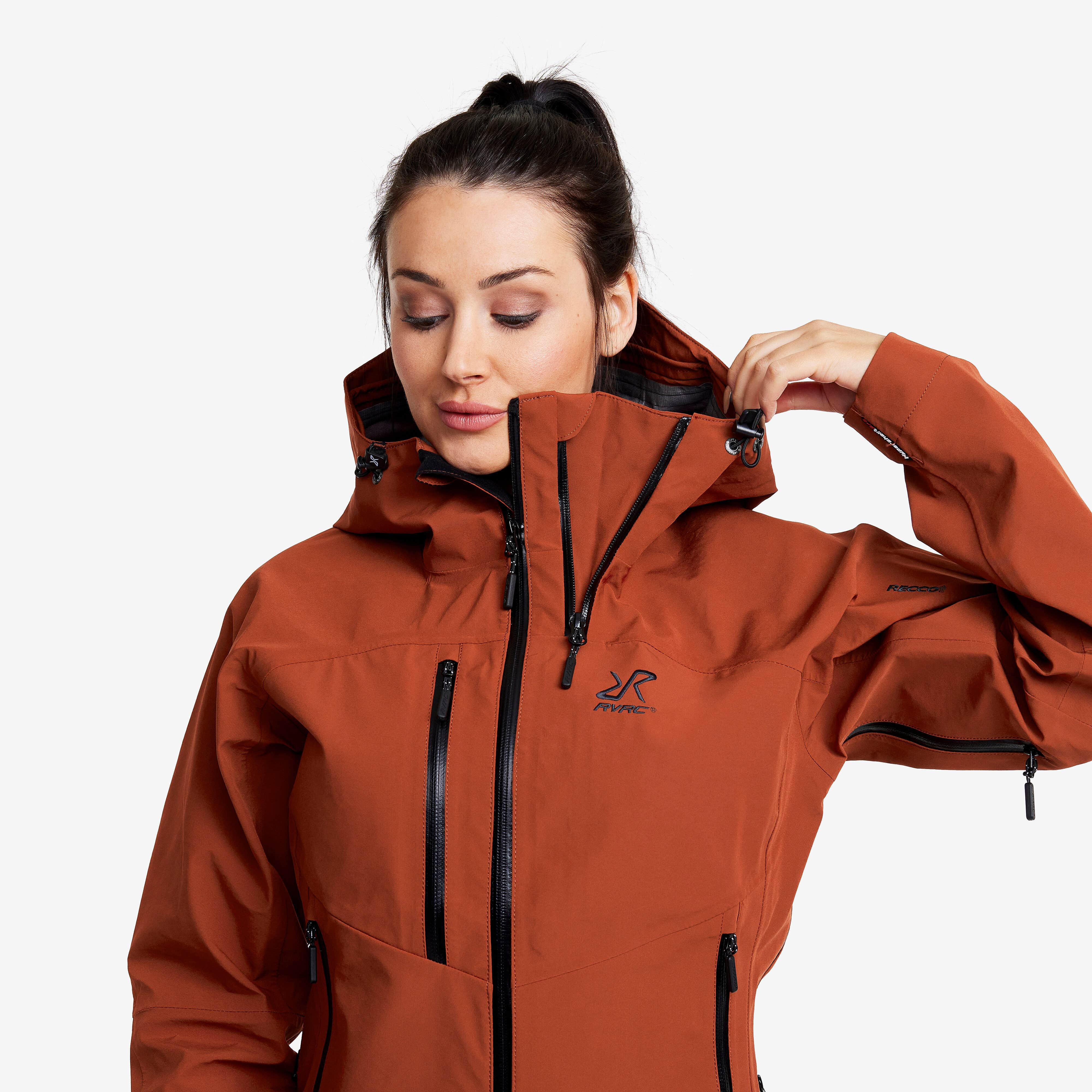Cyclone Rescue Jacket 2.0 Femme Rusty Orange
