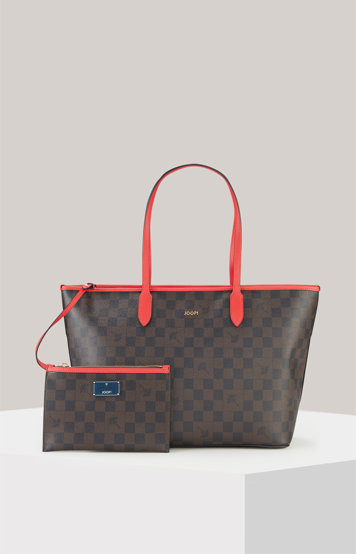 Shopper Piazza Edition Lara in Braun/Schwarz