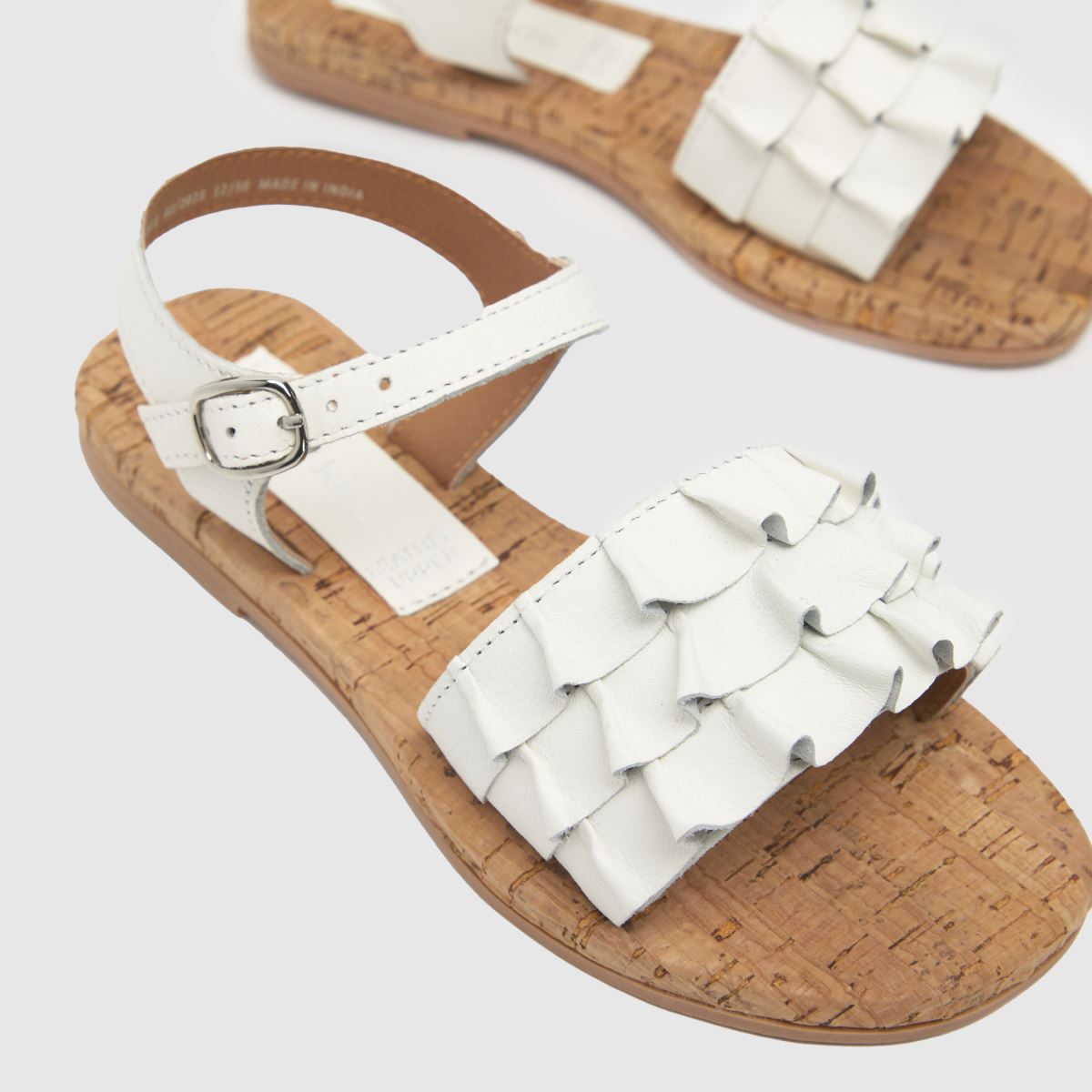 Schuh vita toffee volangsandaler för flickor