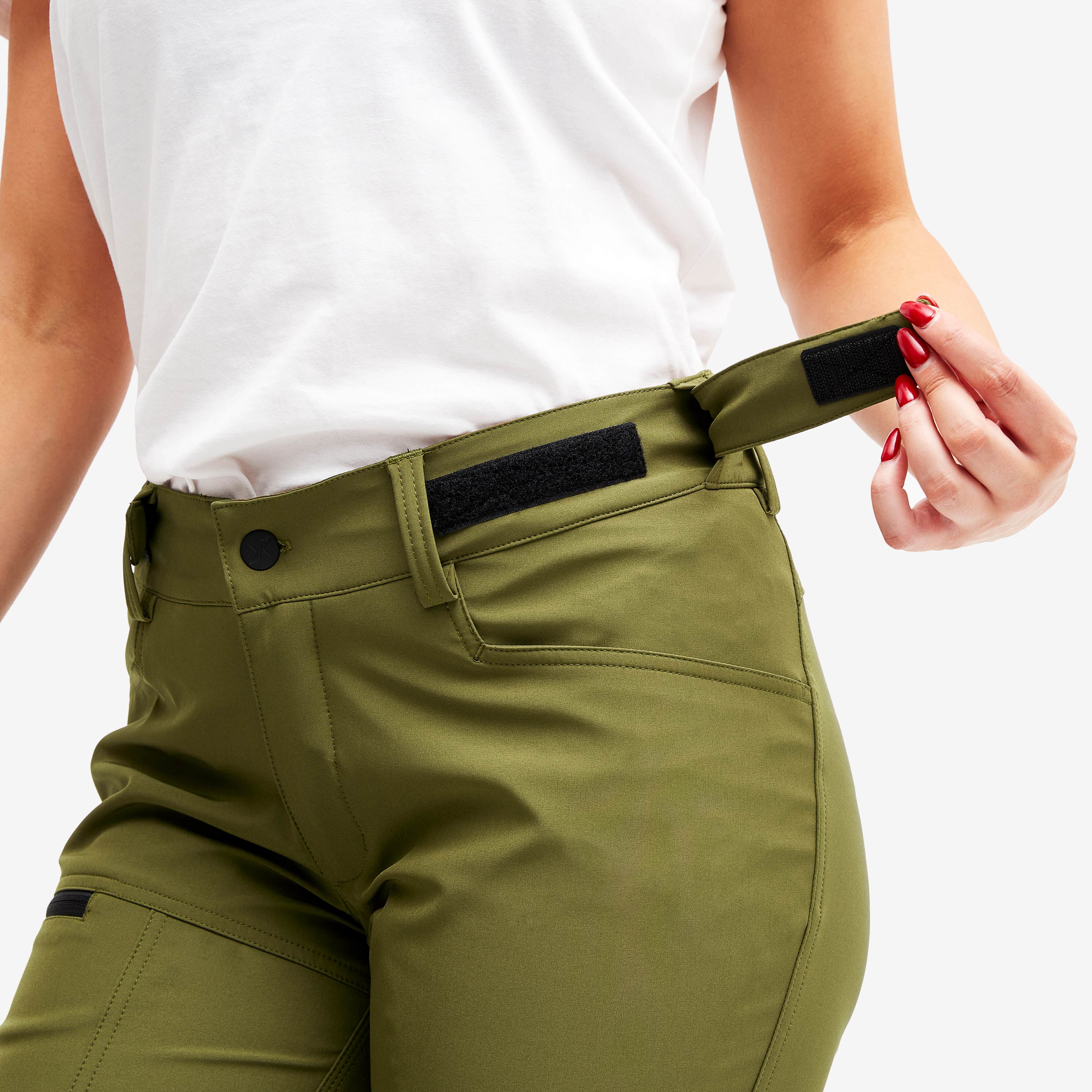 Trail Pants Femme Dark Olive
