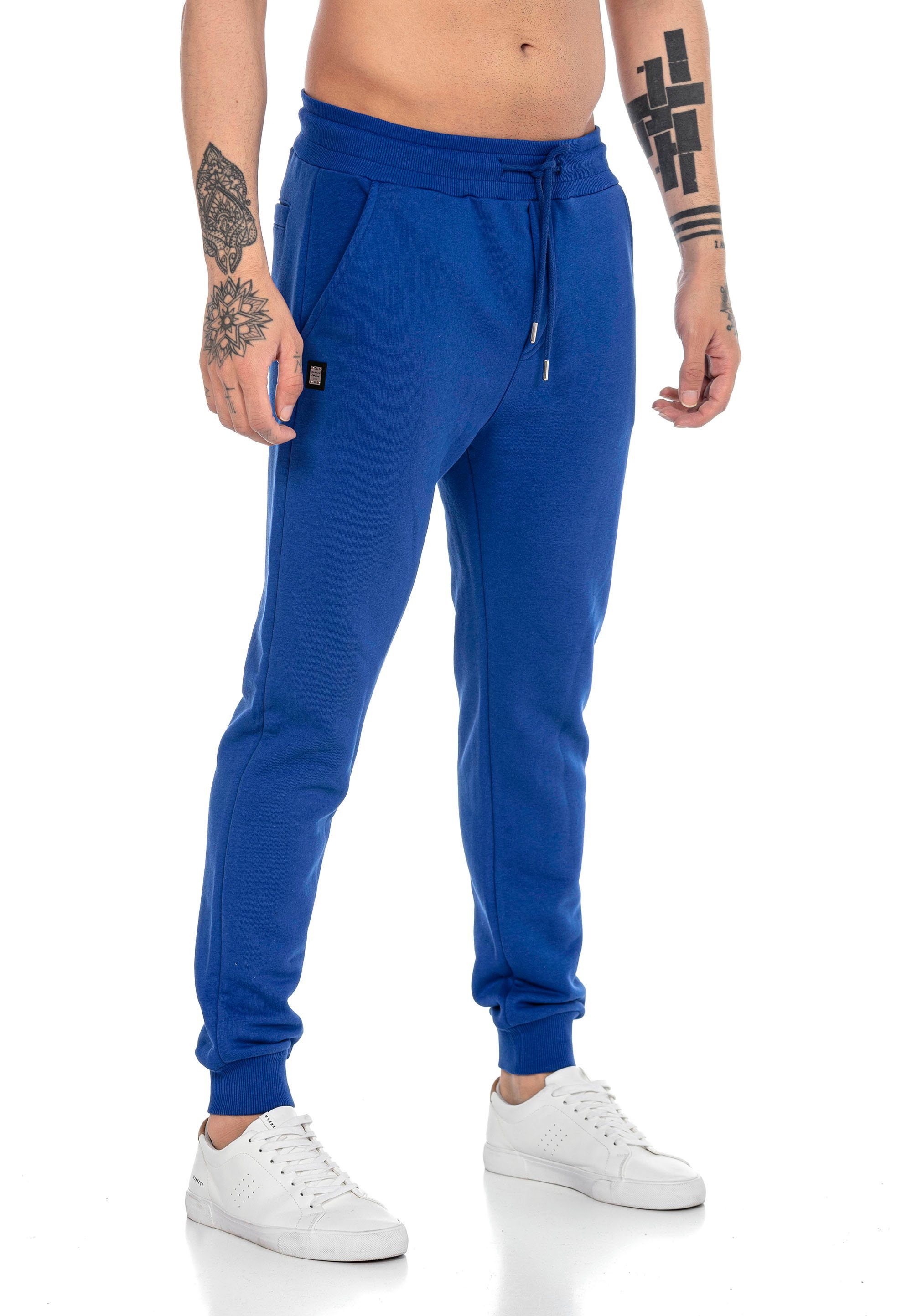 RedBridge Jogginganzug Red Bridge Herren Jogginganzug Set Sweatshirt Hose Premium Basic (Spar-Set, 2-tlg), Premium Qualität, gemütlich, vielseitig