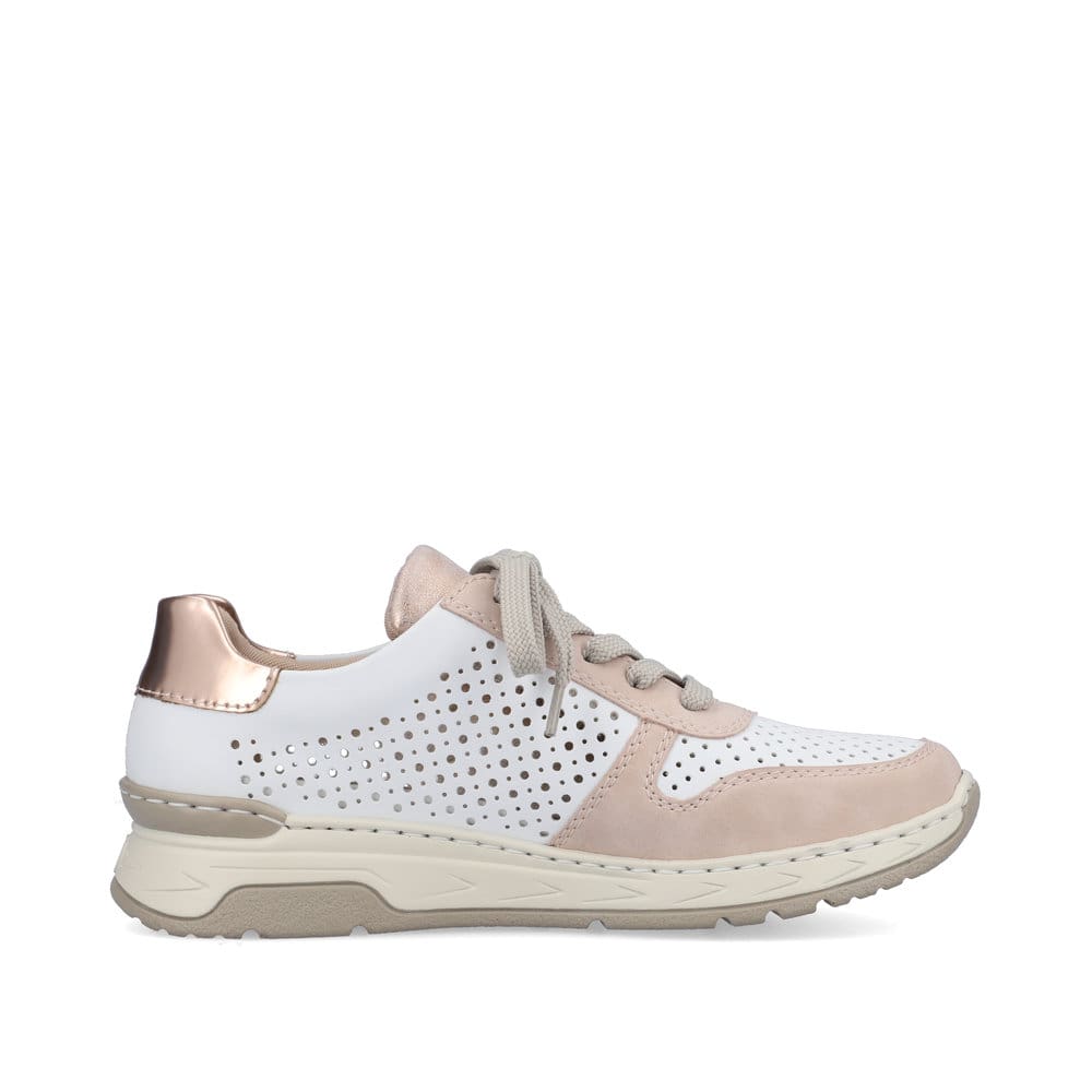 Rieker Damen Sneaker Low edelweiß