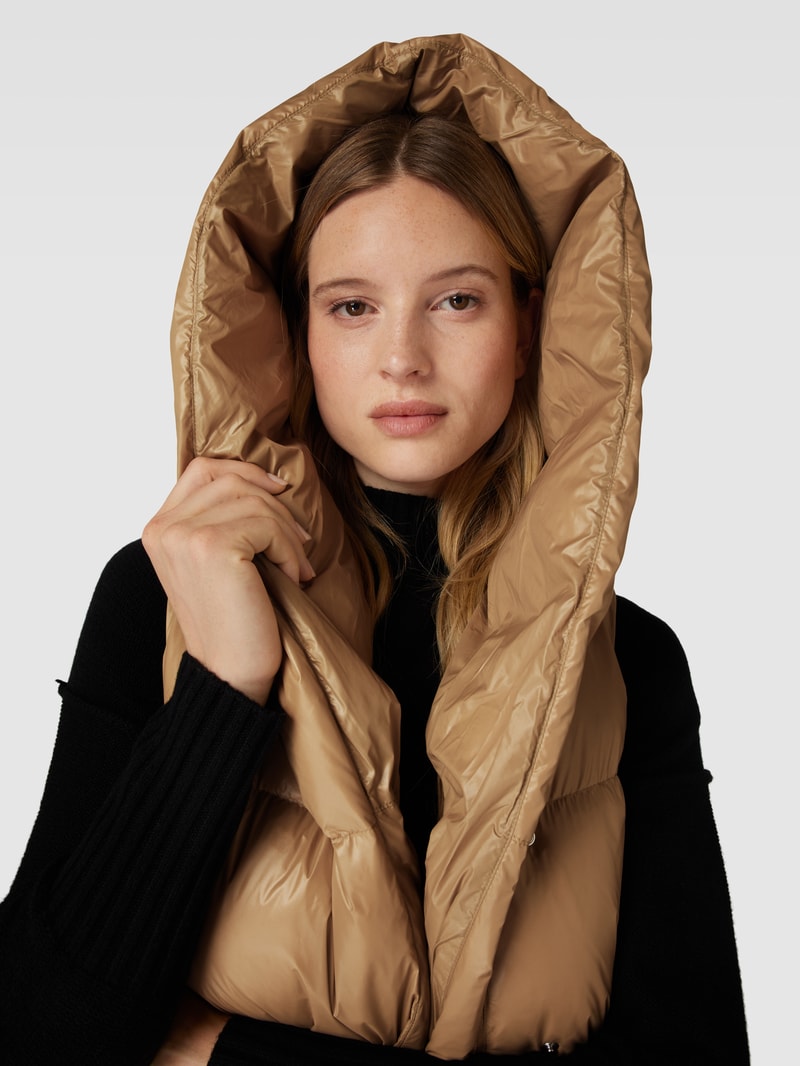 Daunenmantel im ärmellosen Design Modell 'Paholina' in camel