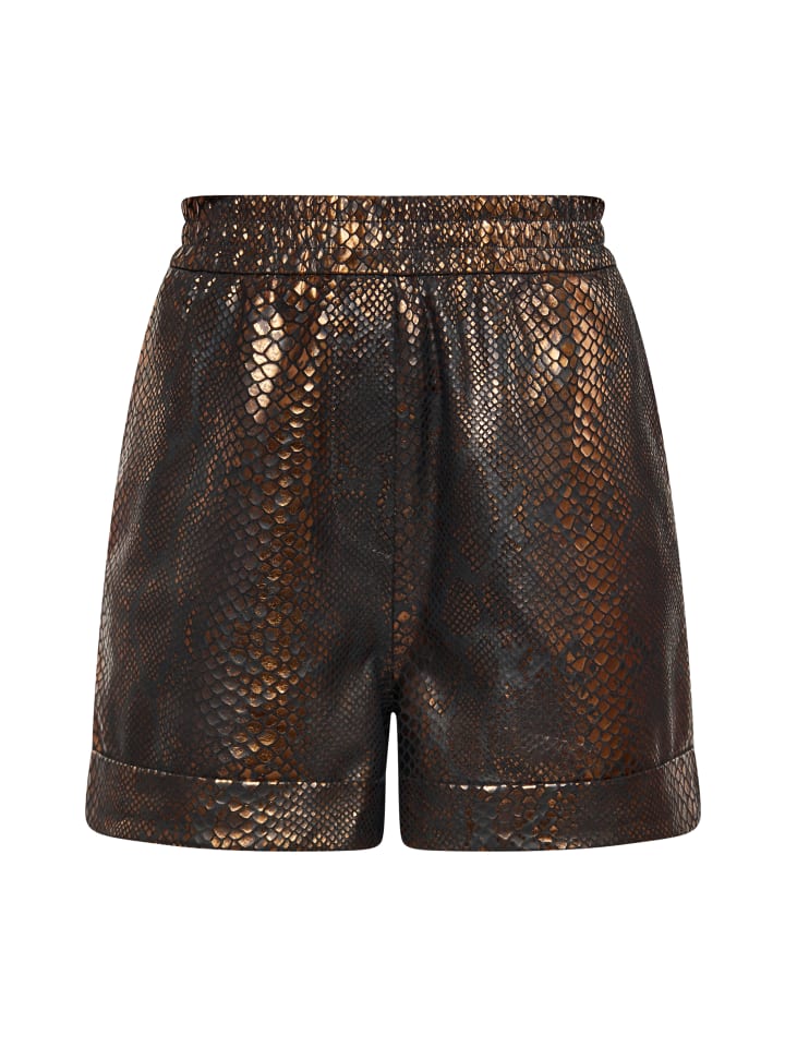 faina Shorts in Schwarz Kupfer günstig kaufen