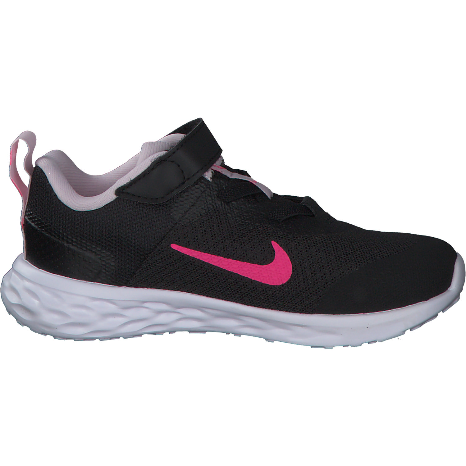 Nike Revolution 6 DD1094 W, Sneakers Low, Kinder, black/hyper pink-pink foam