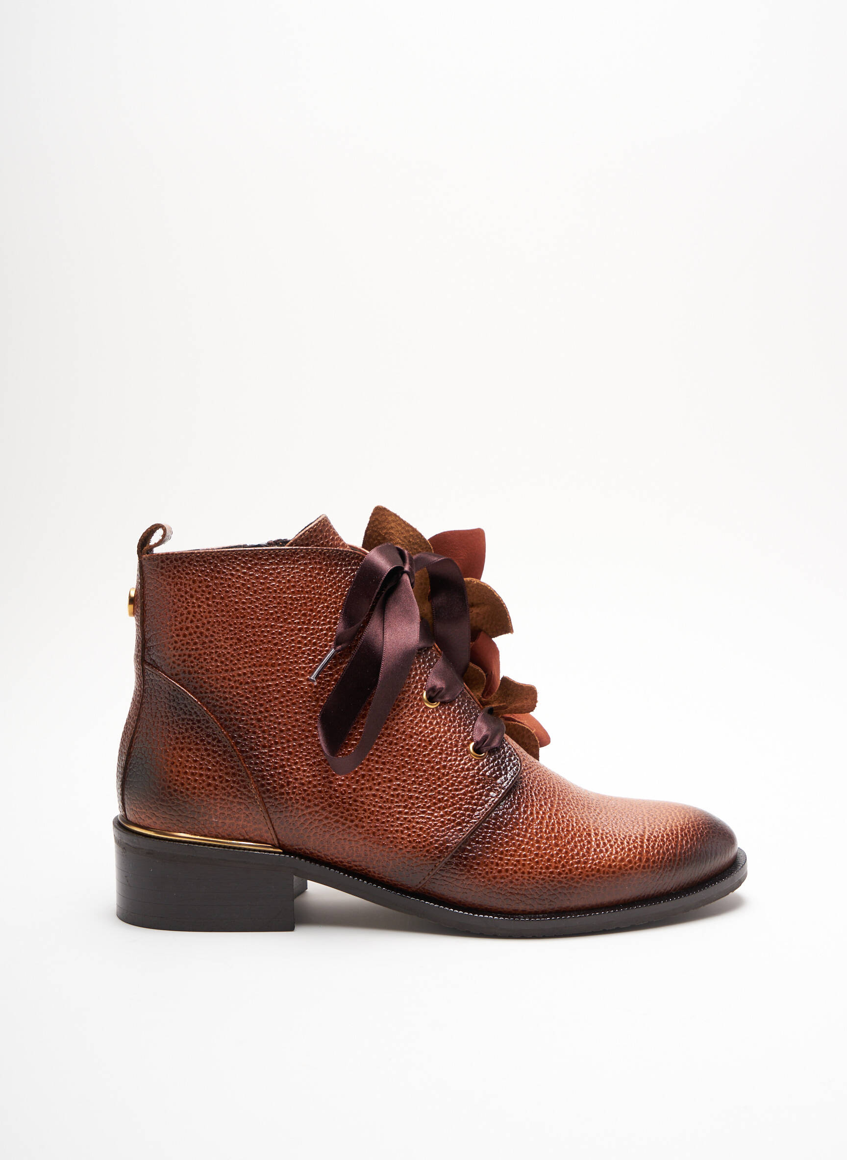 Mlv Bottines Femme couleur marron
