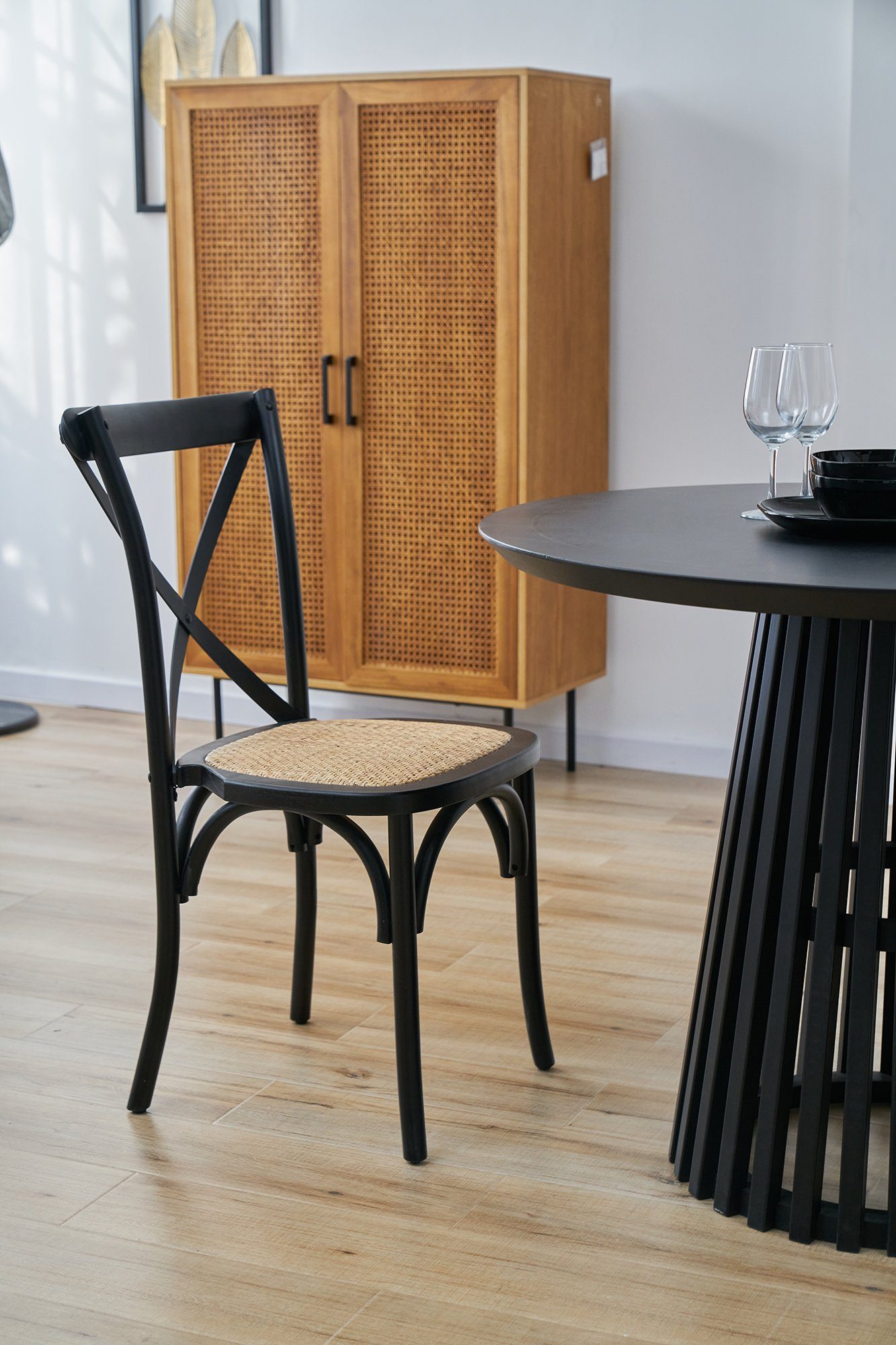 SIT Rattanstuhl (Set, 2 St), stapelbar