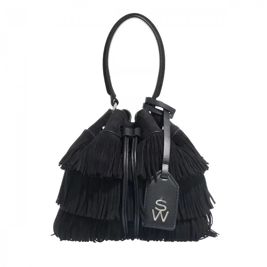 Stuart Weitzman - Stuart Weitzman Shoulder Bags Leder Black - schwarz