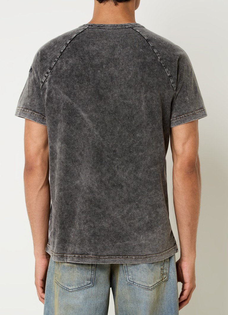 T-shirt Diesel T-Radjust-Q1 con finitura lavata