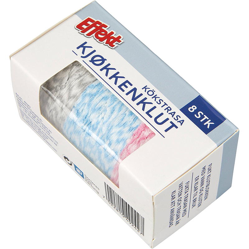 Effekt Kjøkkenklut 8-pk Effekt