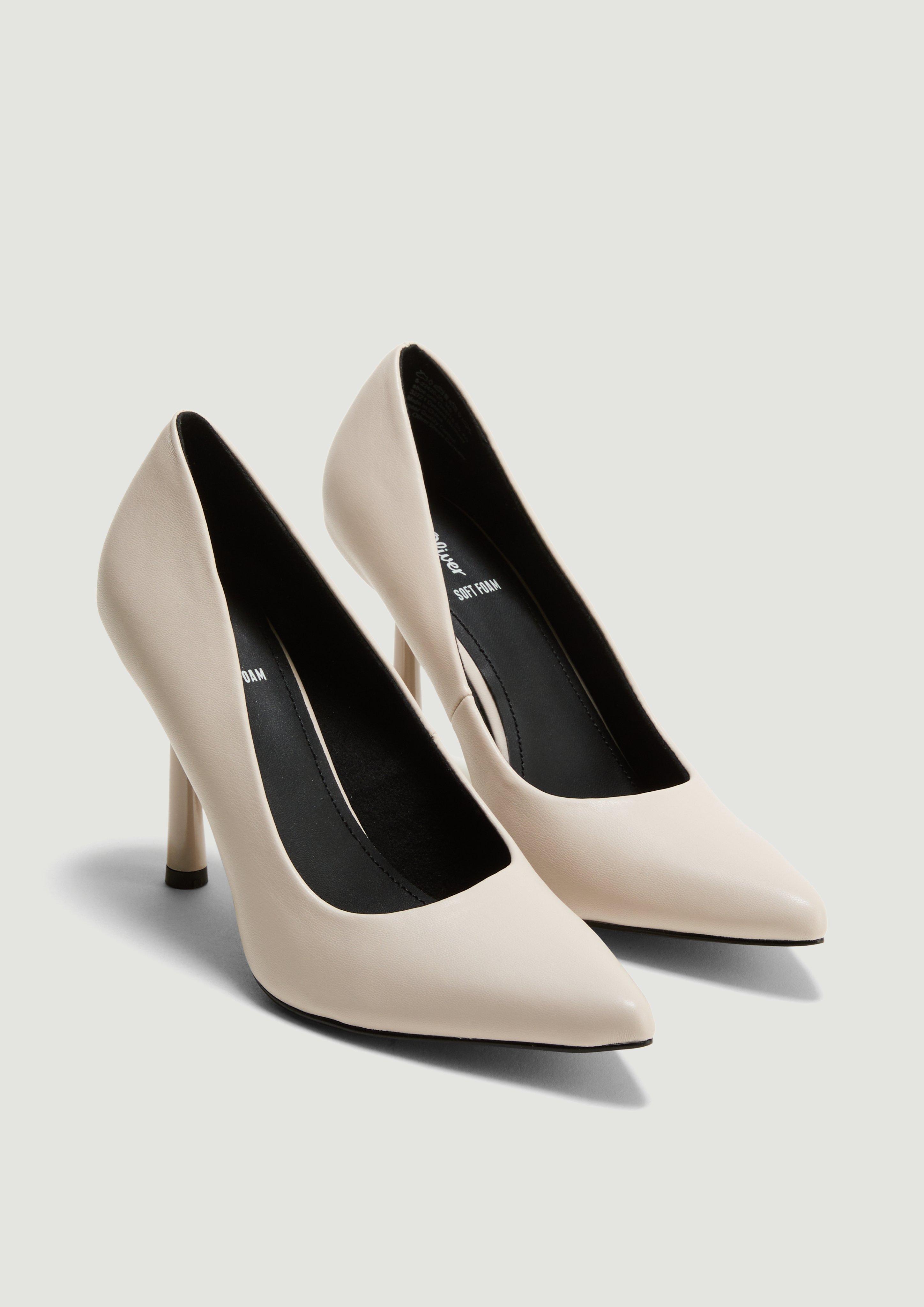 Pumps in Glattleder-Optik  1126007-345