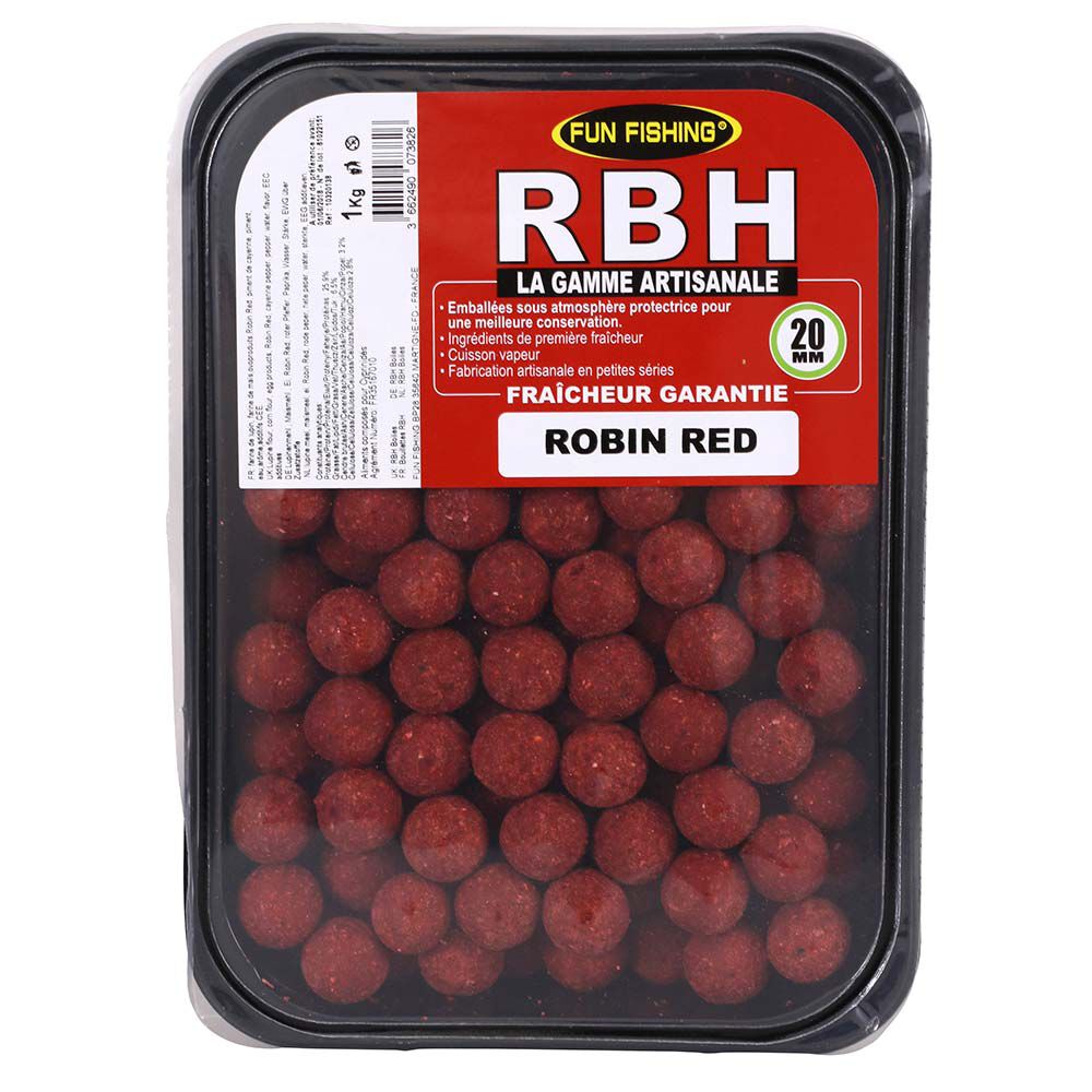 Boilies Fun Fishing RBH Robin Red 800g