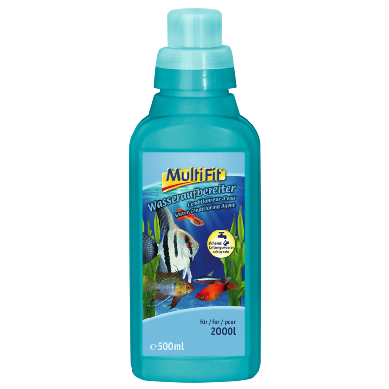 MultiFit Wasserpflege MultiFit Wasseraufbereiter Aquariumpflege 500 ml