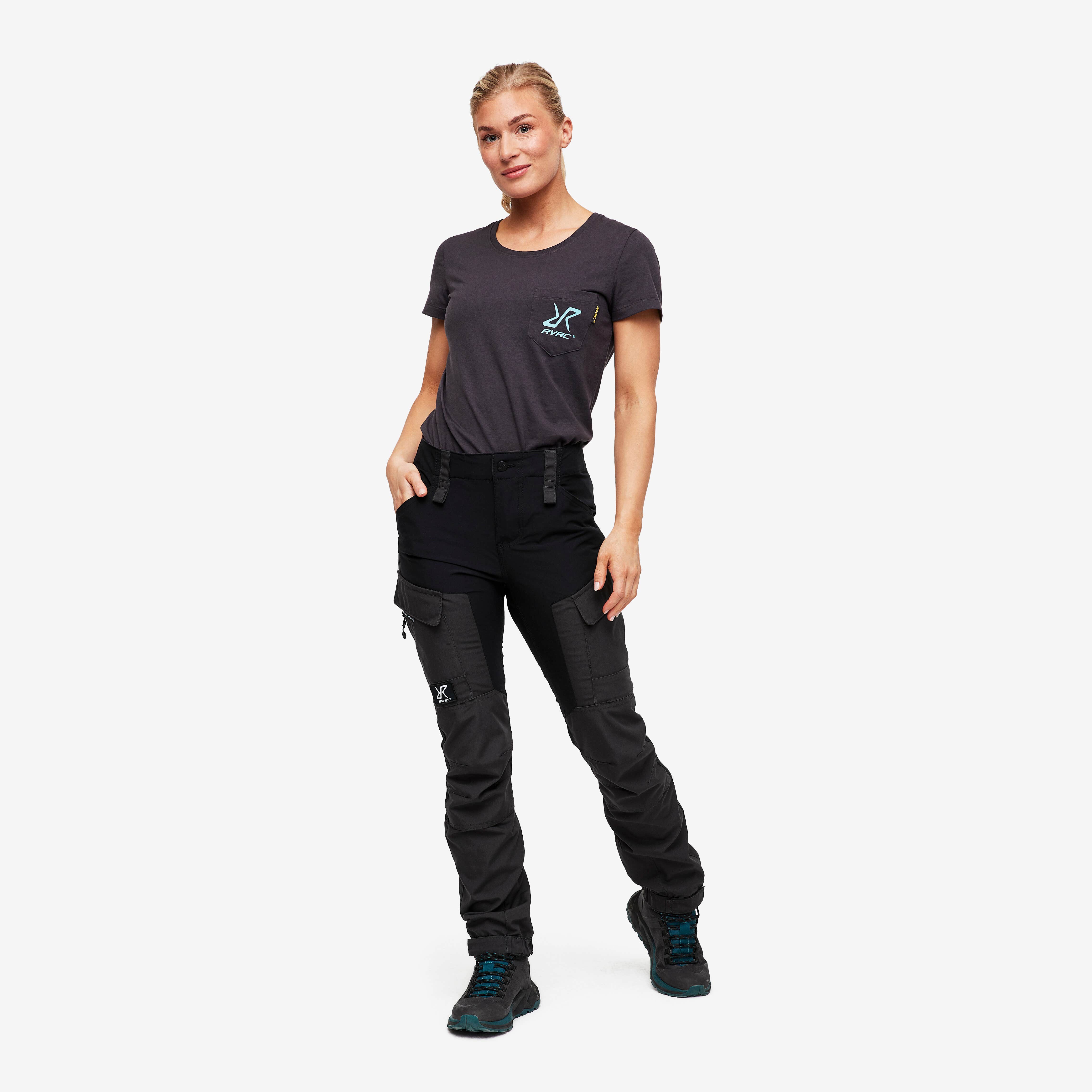 RVRC GP Short Pants Femme Jetblack
