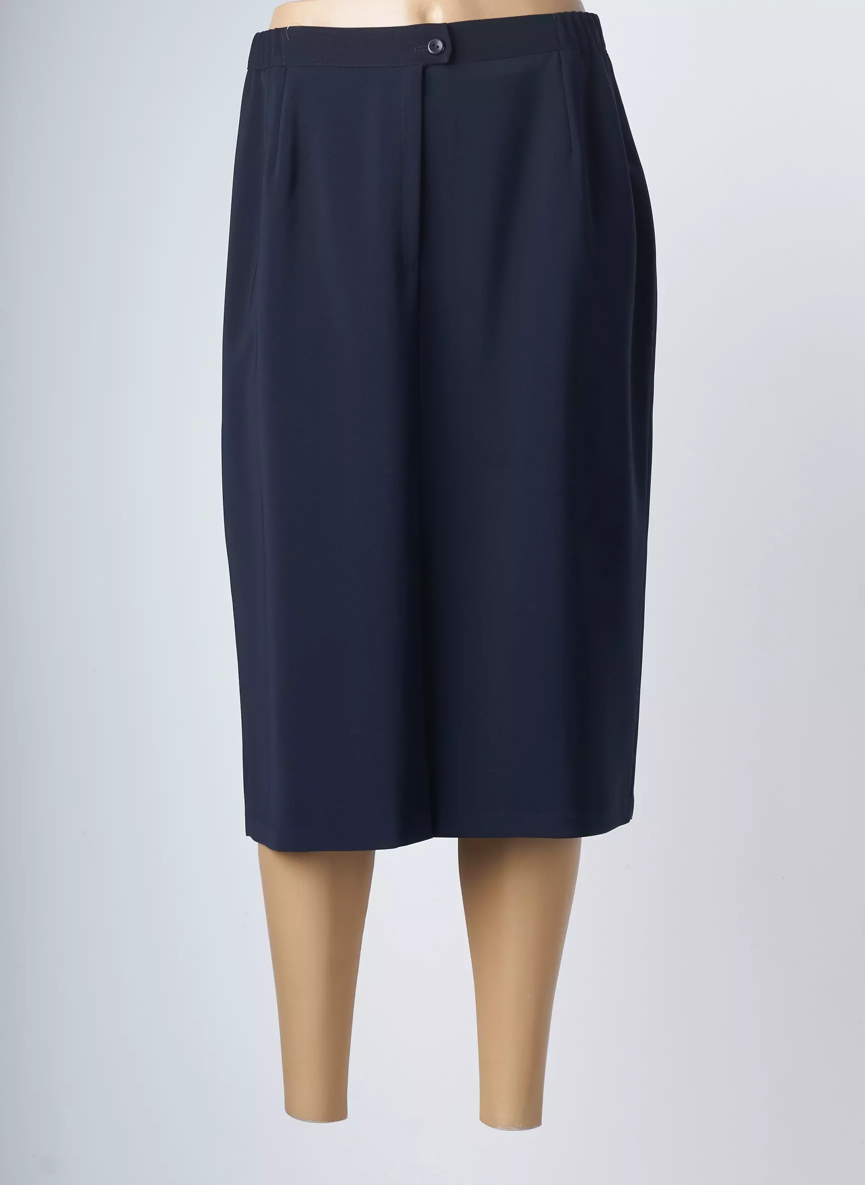 Elssa Jupes Mi Longues Femme couleur bleu