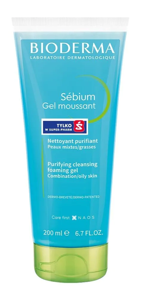 Bioderma Sebium Gel Moussant Καθαριστικό Τζελ