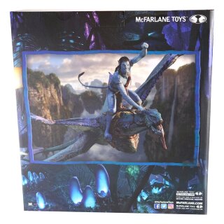 Avatar Banshee Playset Jake Sully & Banshee Deluxe Set 18 cm