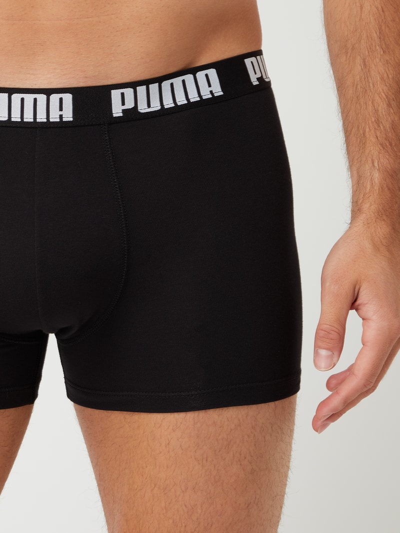 Trunks mit Stretch-Anteil im 3er-Pack in schwarz