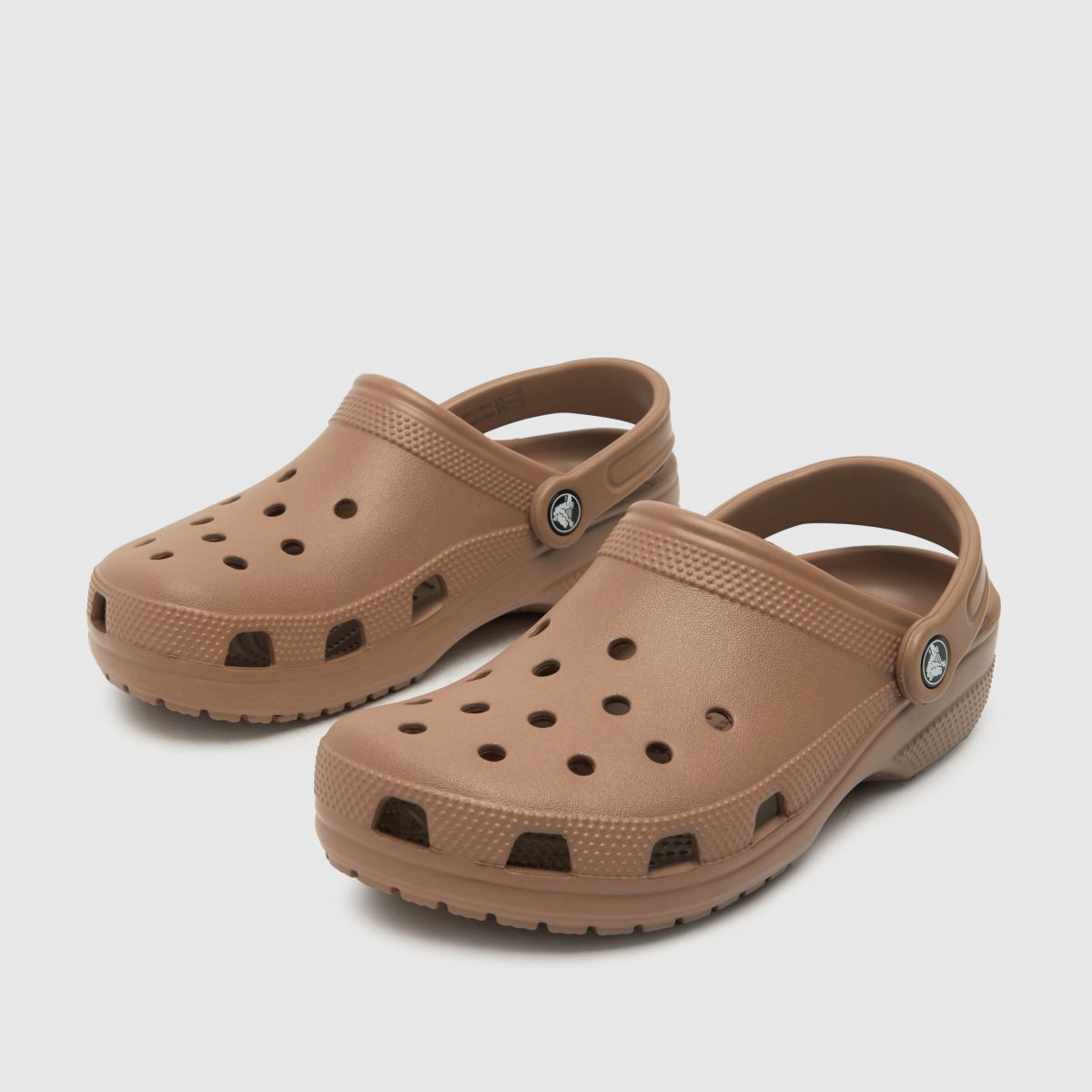 Crocs klasszikus klumpa szandál barna színben