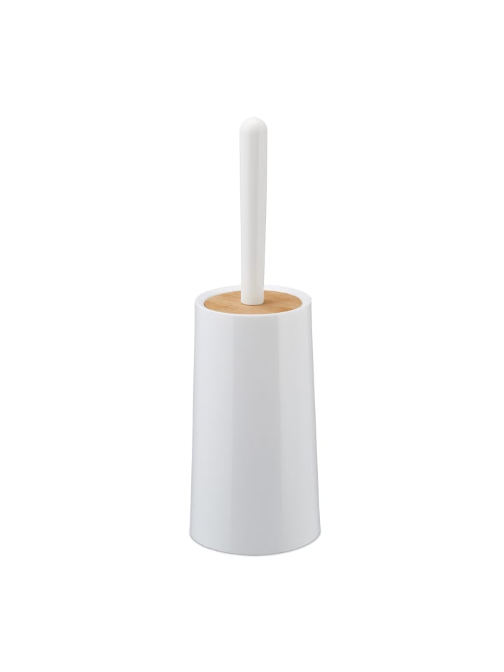 relaxdays Toilettenbürste in Weiß günstig kaufen onesize