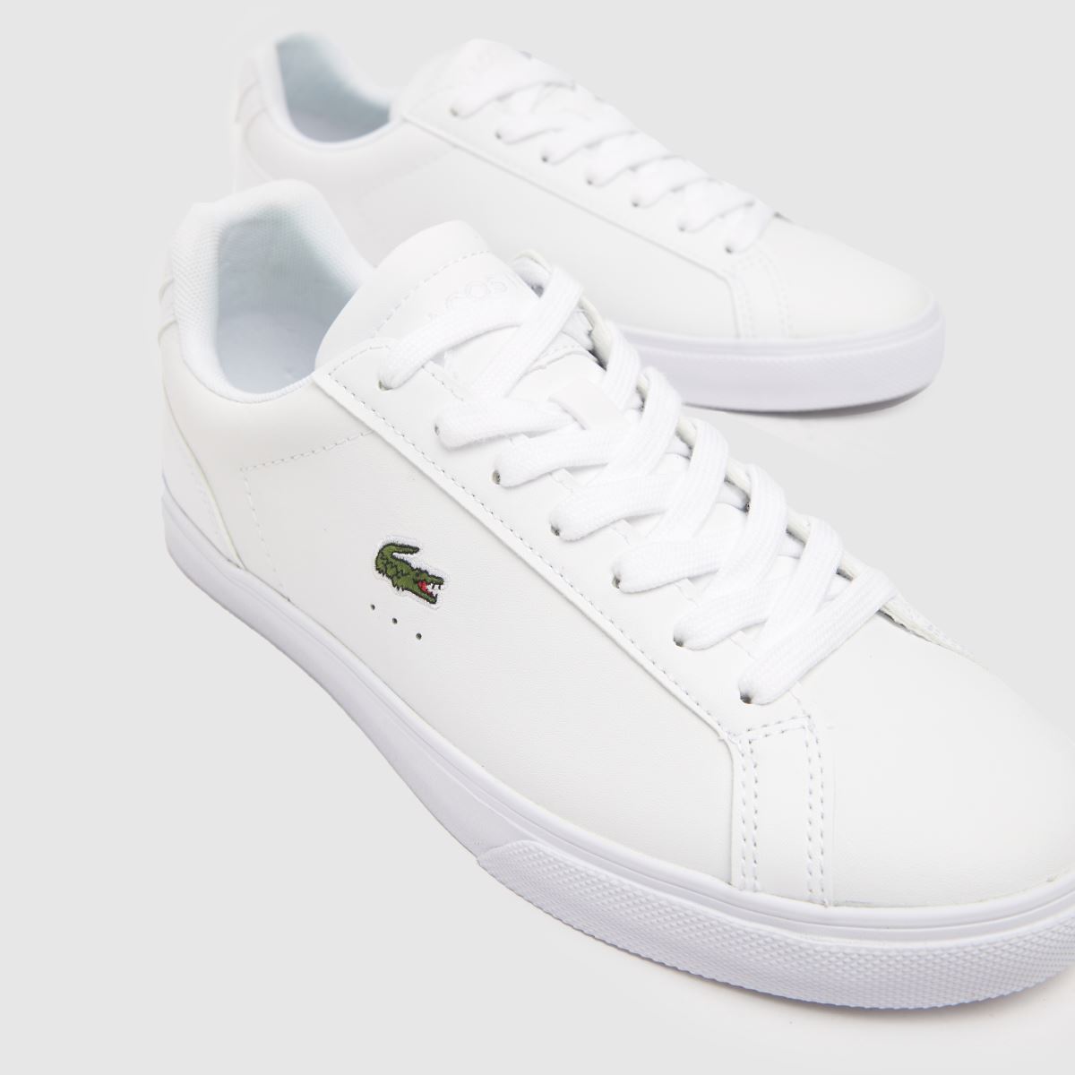 Lacoste Lerond Pro bőrcipő fehér színben