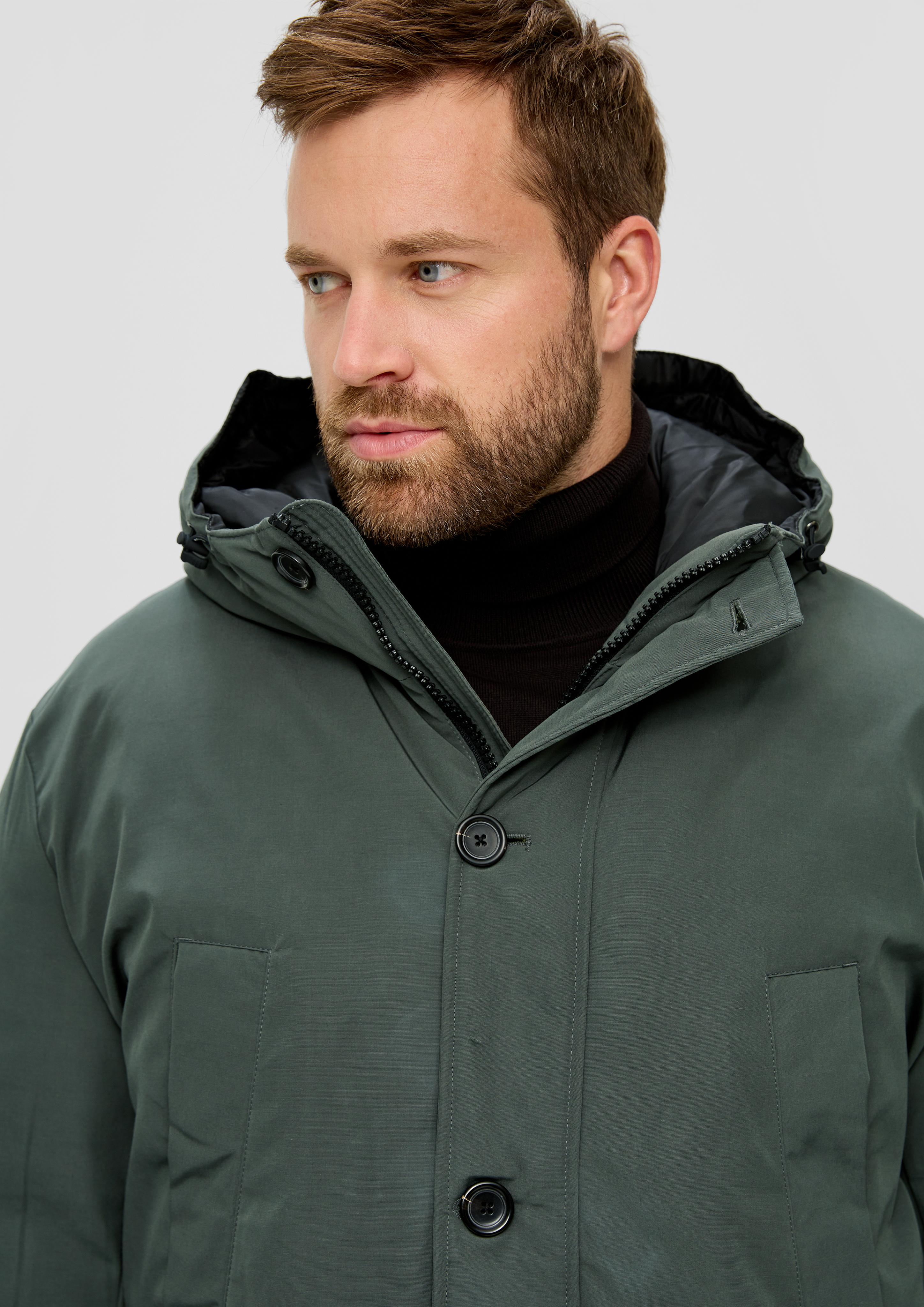 Wattierter Parka mit vielen Taschen  2137170-7909