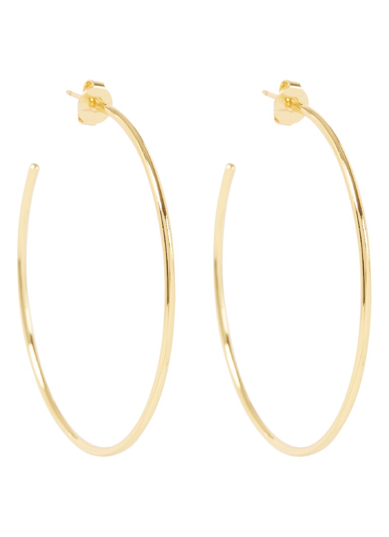Boucles d'oreilles plaquées or Franky Amsterdam The Essential