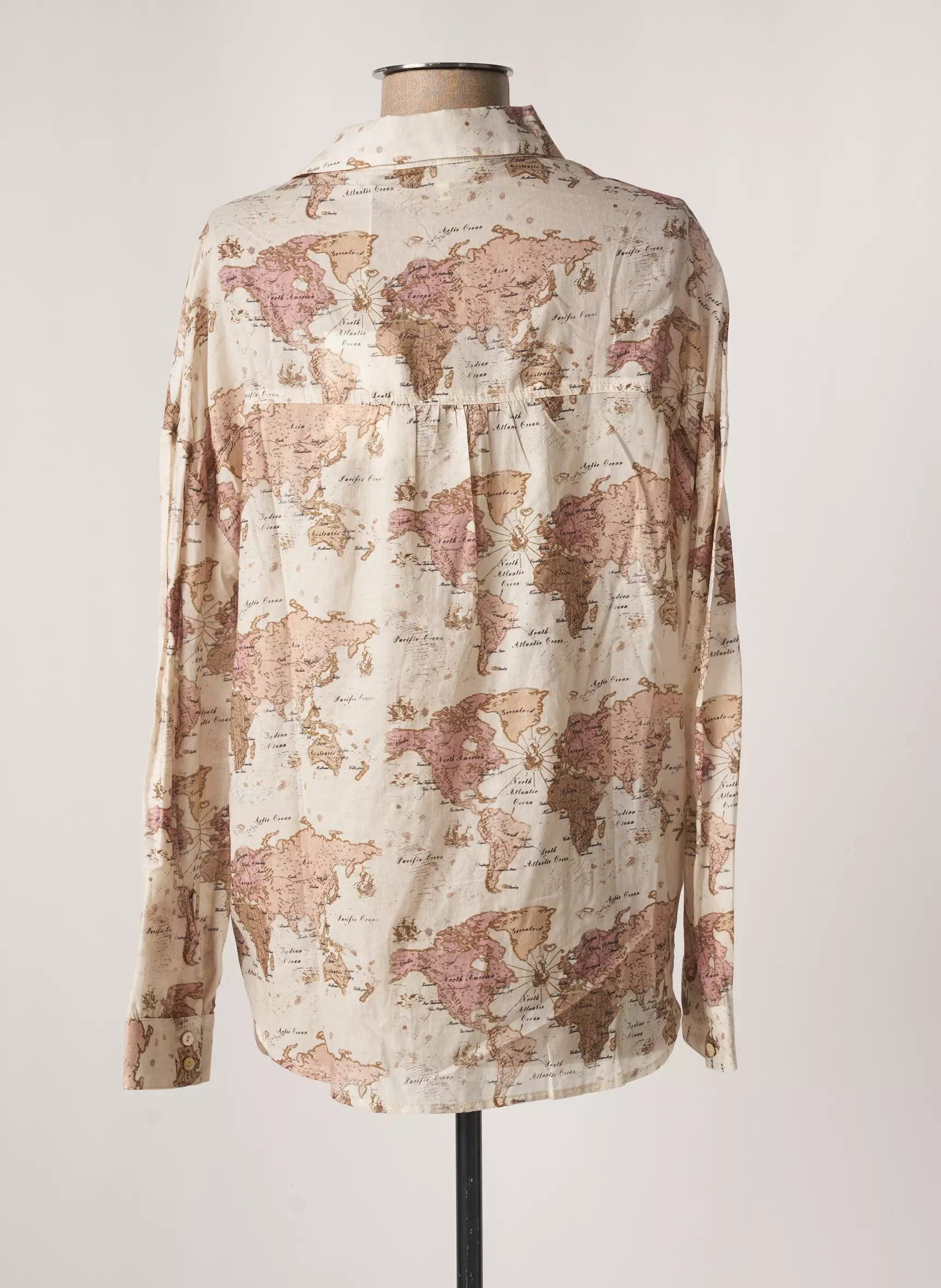 Mkt Studio Chemisiers Femme couleur beige