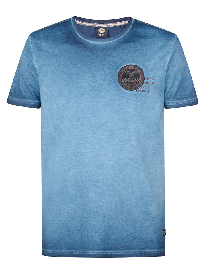 Petrol Shirt in Hellblau günstig kaufen