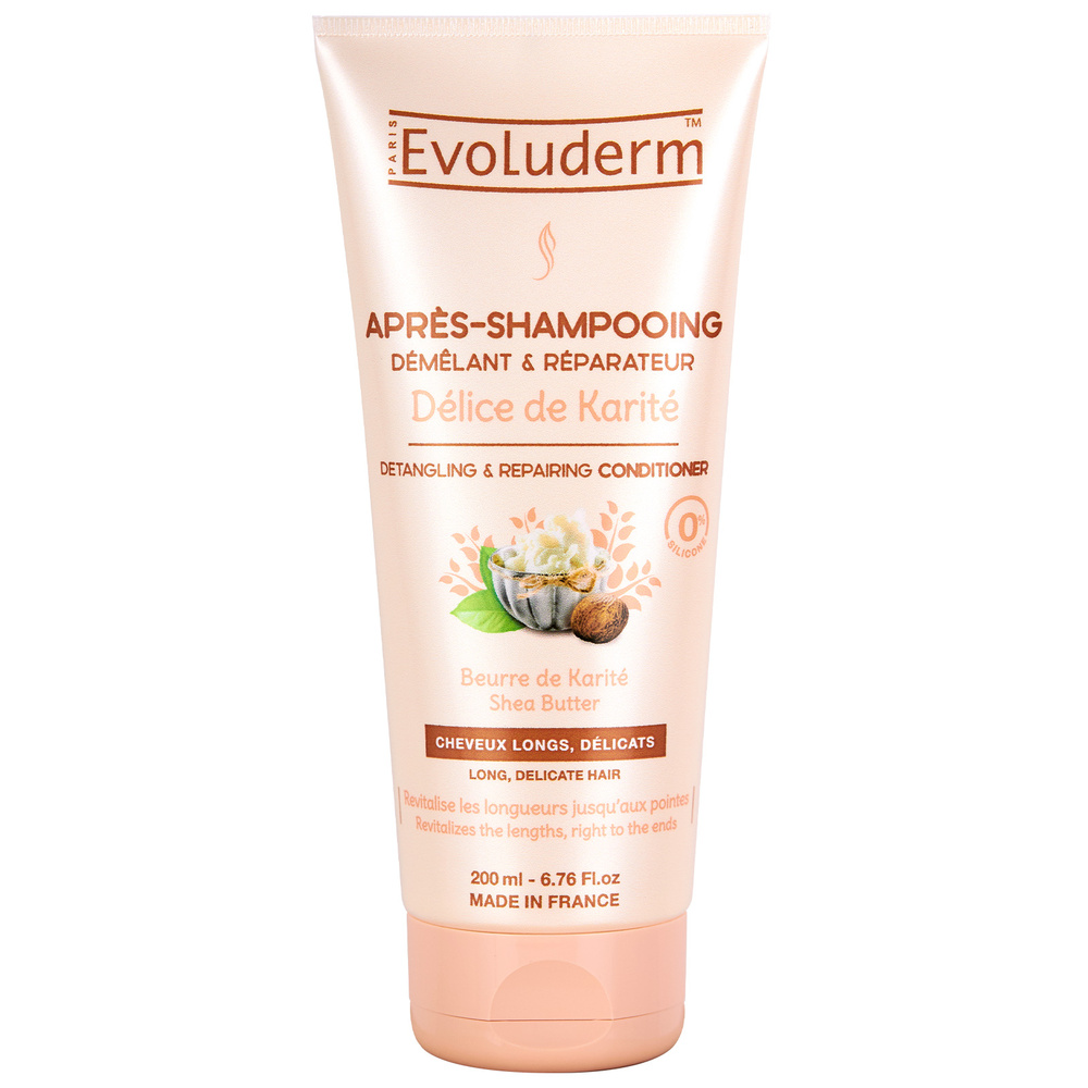 evoluderm Délice de Karité Après-shampoing Démêlant & Réparateur -200 ml