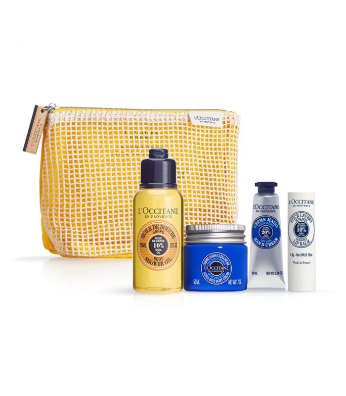 L'OCCITANE-TROUSSE PAUSE DOUCEUR-Coffret Karité