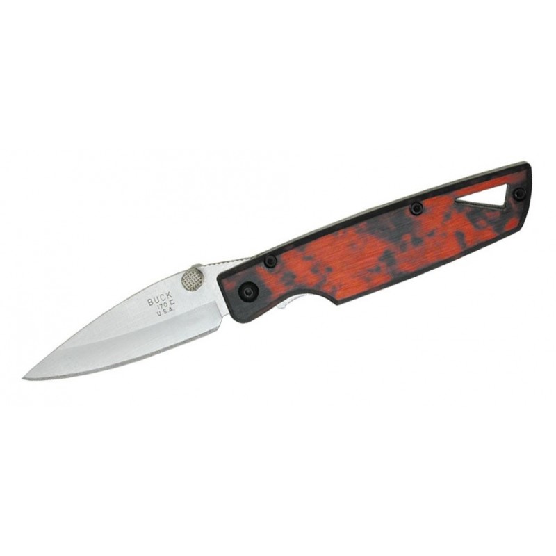 Buck Lighting HTA II 170 Rot, Vintage Messer. (USA 2004)