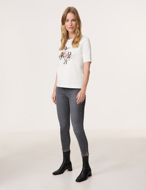 Nachhaltiges Halbarmshirt mit Frontprint
