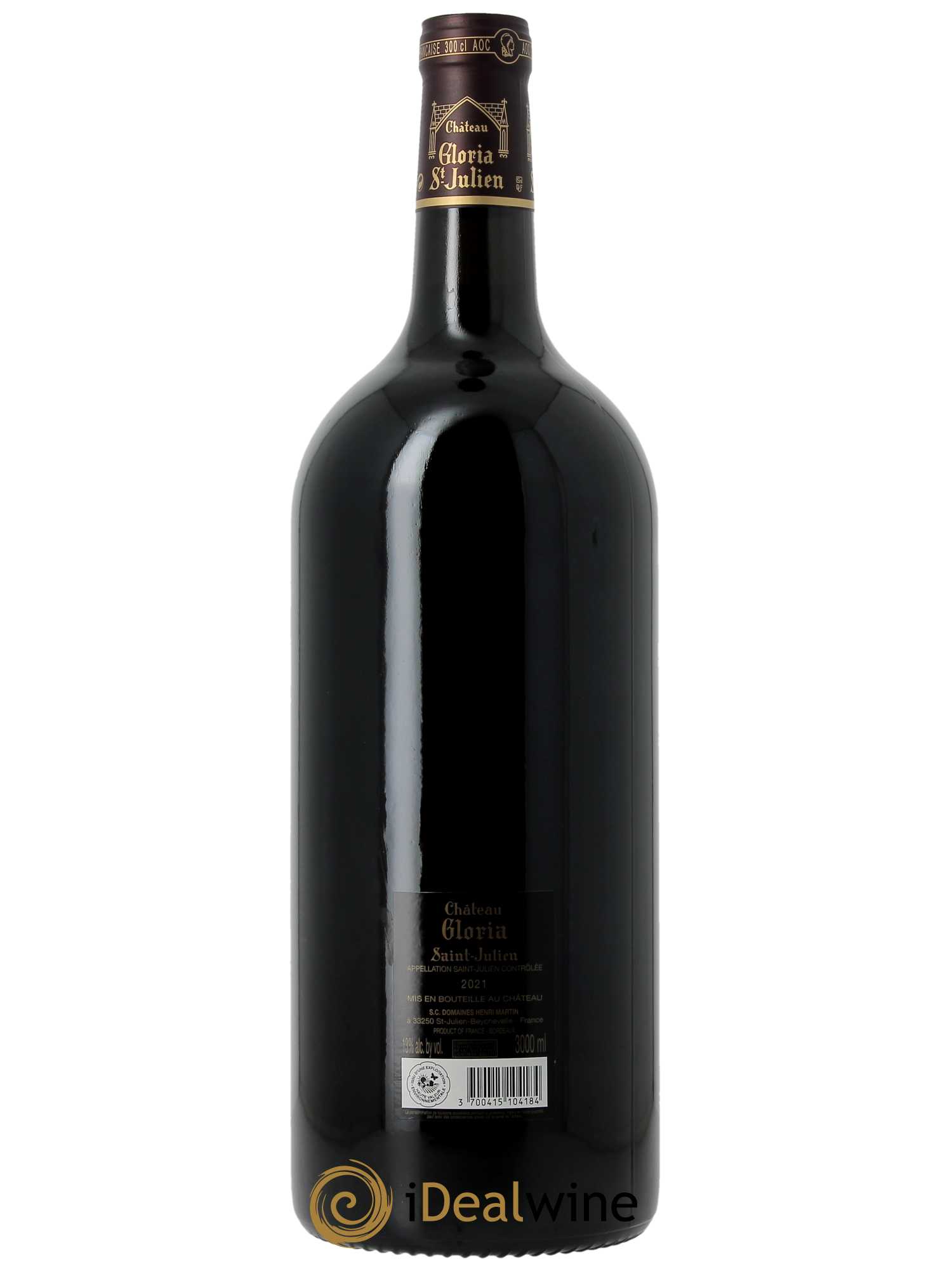 Château Gloria  2021 - Lot de 1 Double-magnum