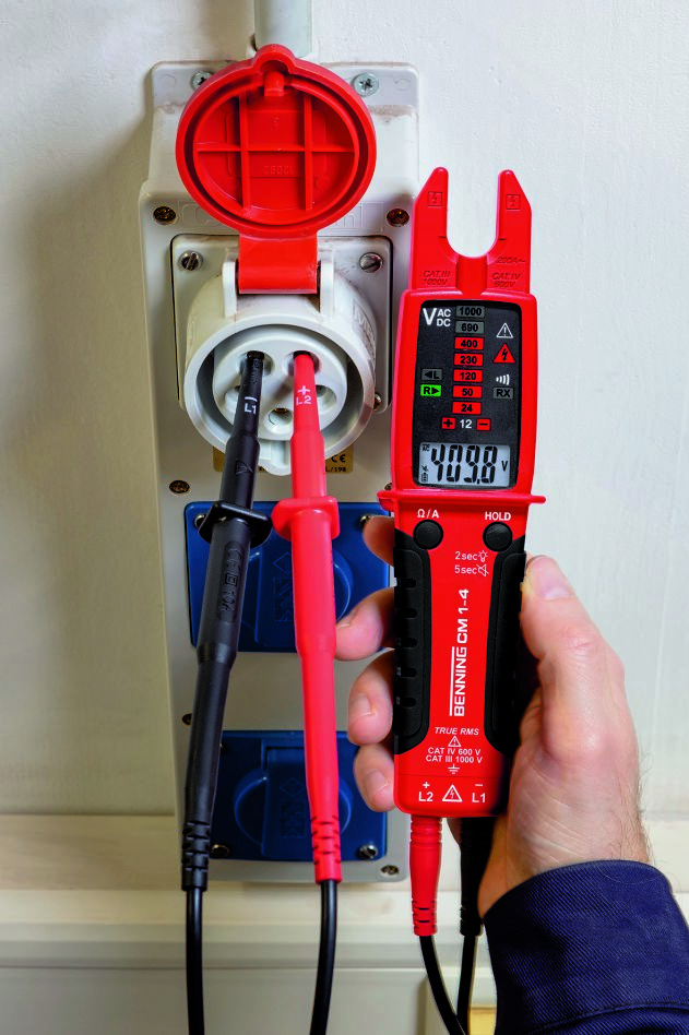 Multímetro Benning 044686 CM 1-4 Open Stroomtang - True RMS