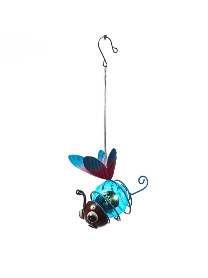 MARELIDA LED Solar Libelle Gartenfigur hängend in blau günstig kaufen onesize