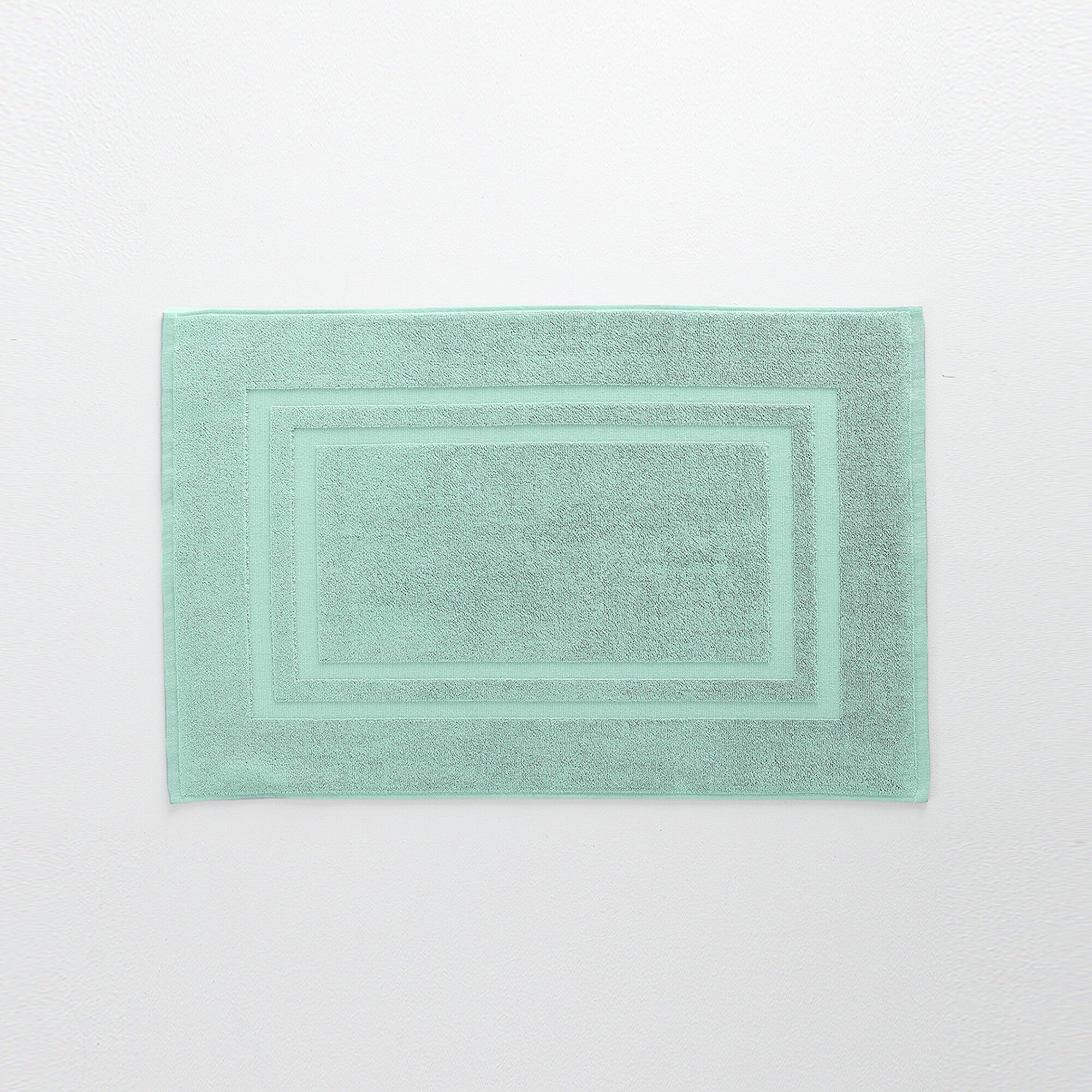 Tapis de bain éponge double liteau