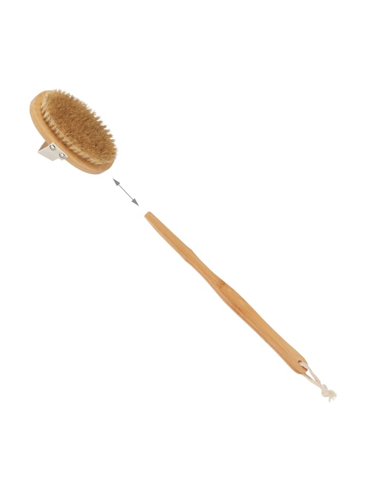 relaxdays 6-tlg. Badebürsten Set in Natur günstig kaufen onesize