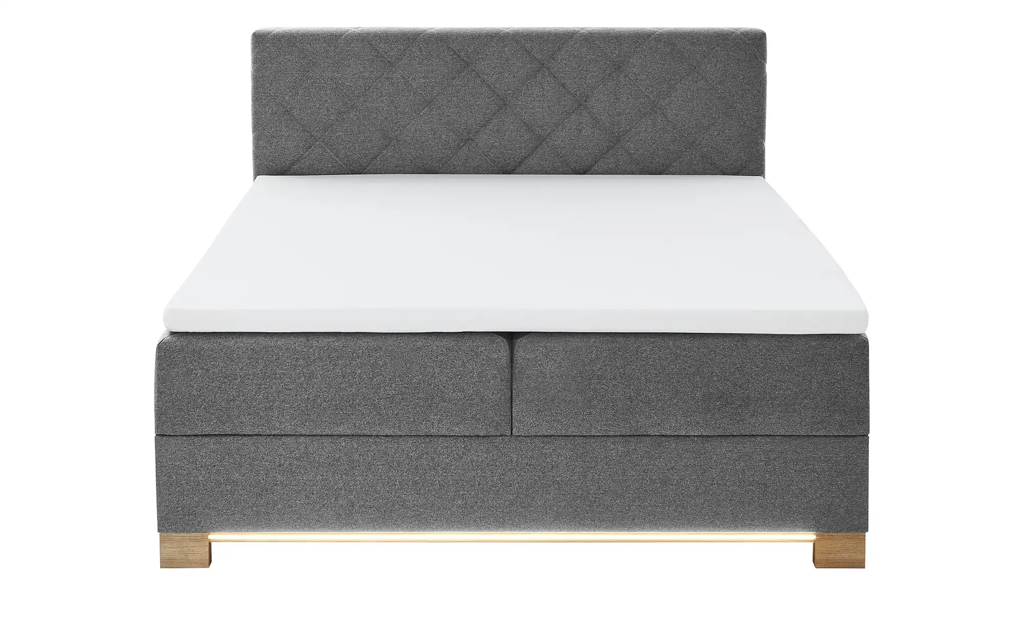 Boxspringbett USB-Anschluss & LED- Beleuchtung  Clara