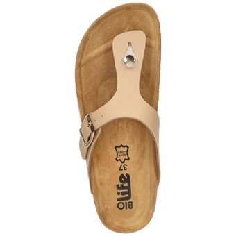 Bio Life Zehentrenner in beige