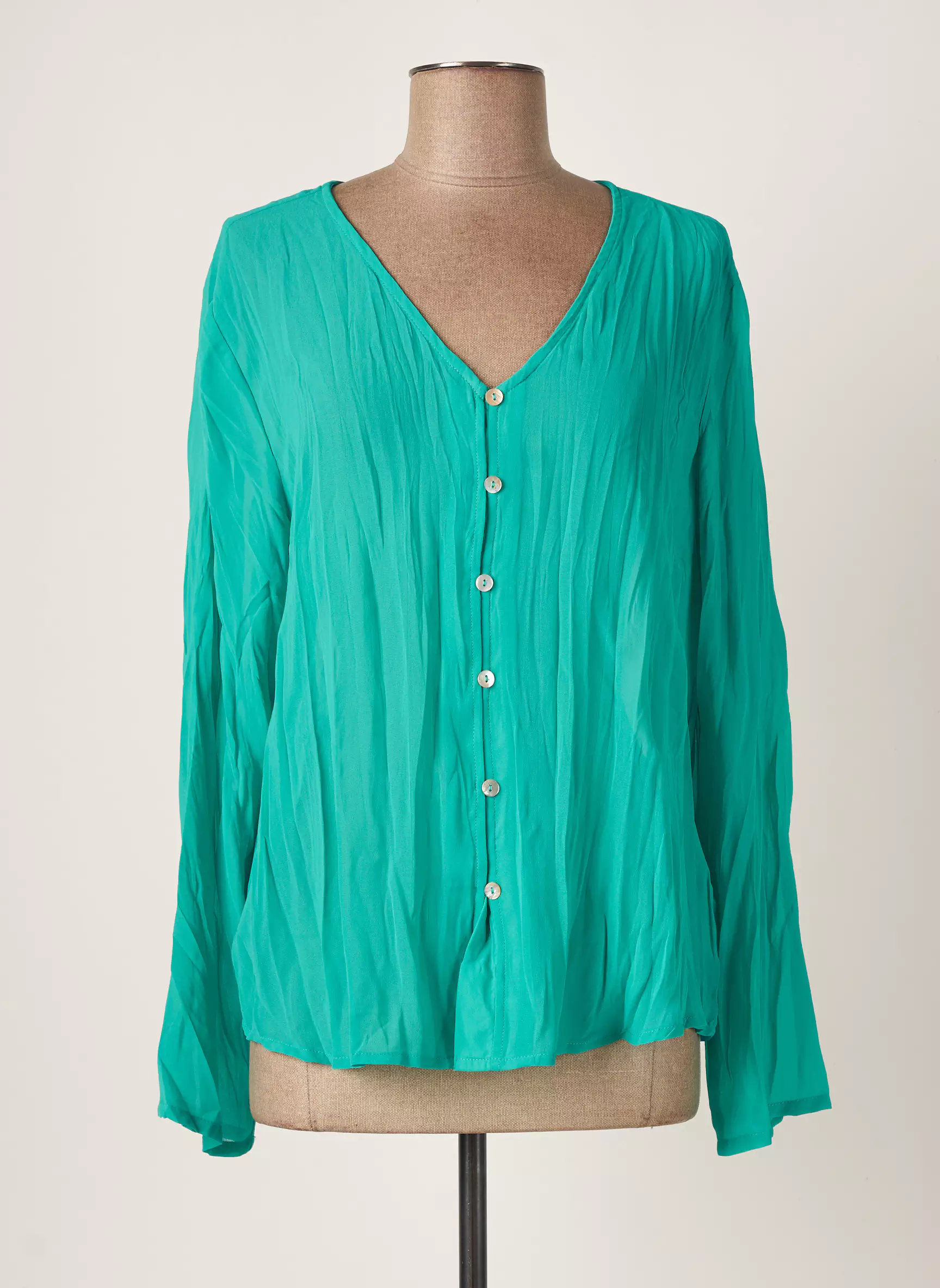 Cream Chemisiers Femme couleur vert