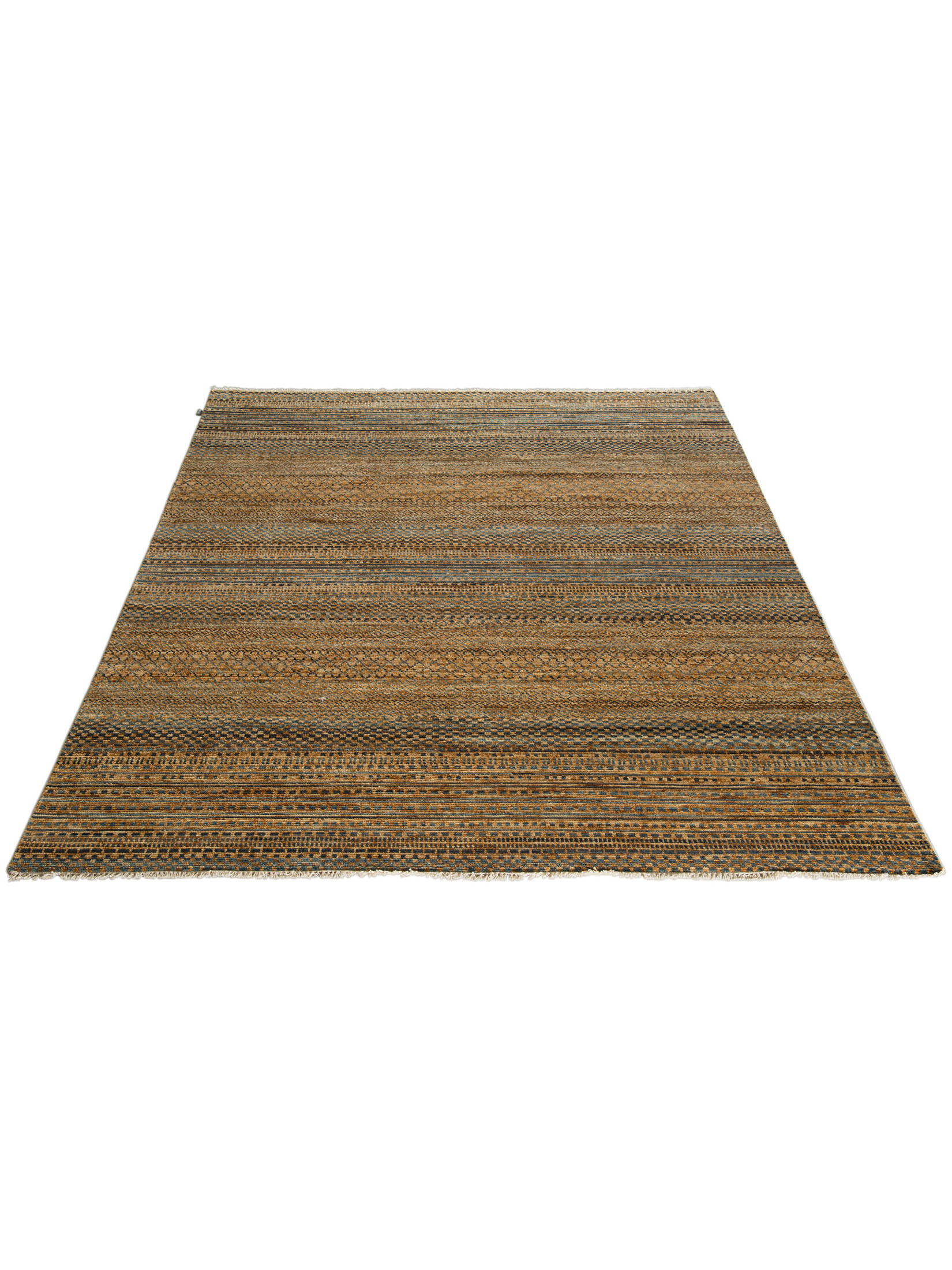 Pawari Contemporary-Gabbeh, Blue Stripes