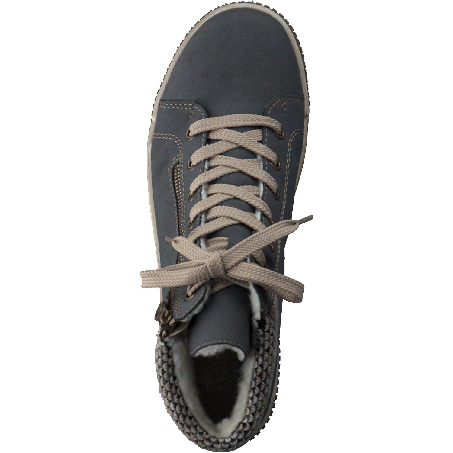 Rieker N0709, Sneakers High, Damen, Blau