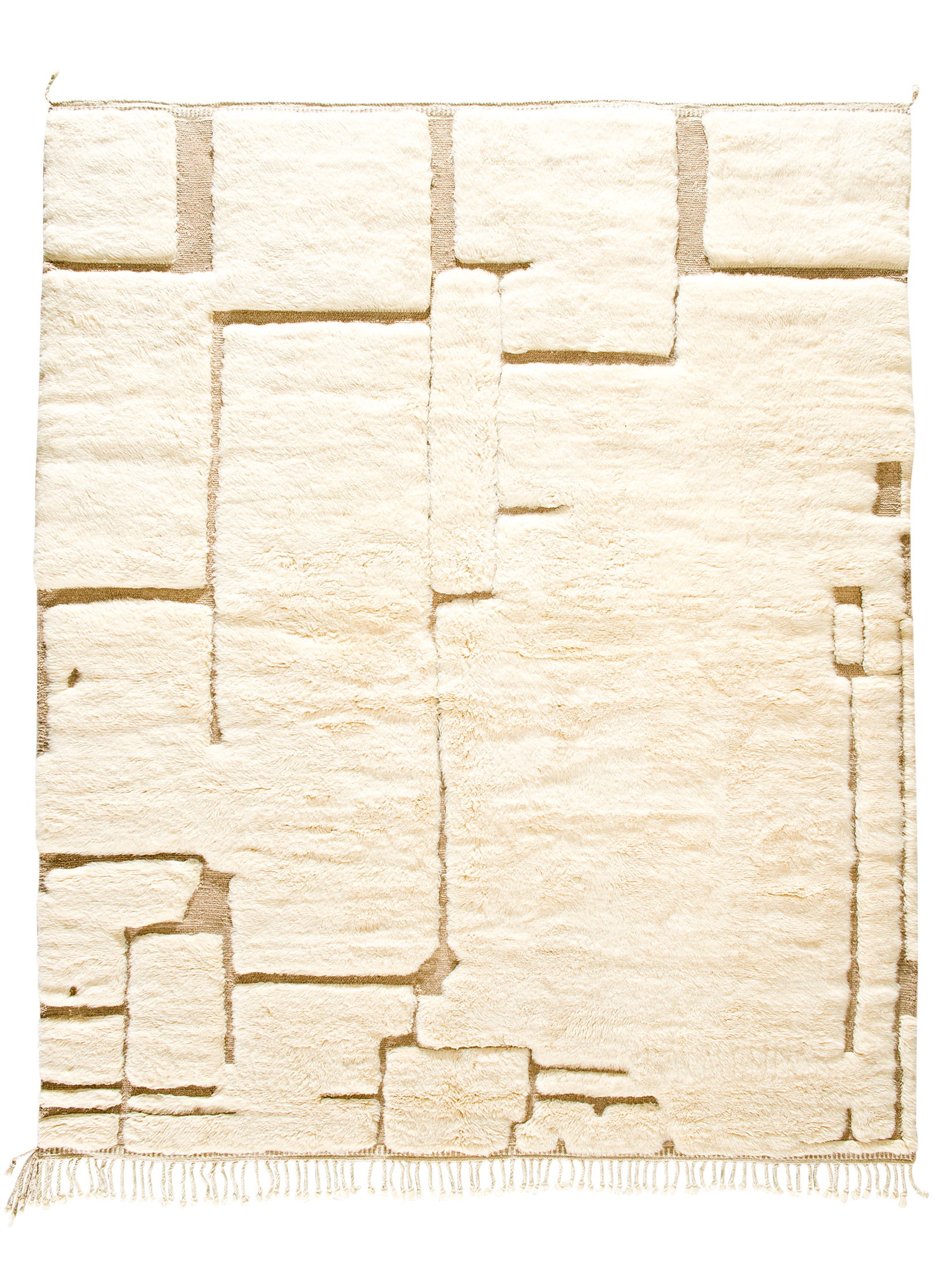 Beni Ourain ca. 259 x 312 cm, Unikat / Einzelstück